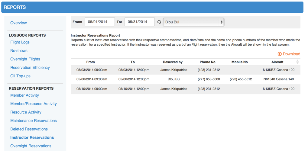 Simplify club management